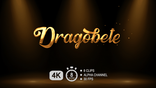 Fluid Metallic Script Text Reveal with Alpha Channel