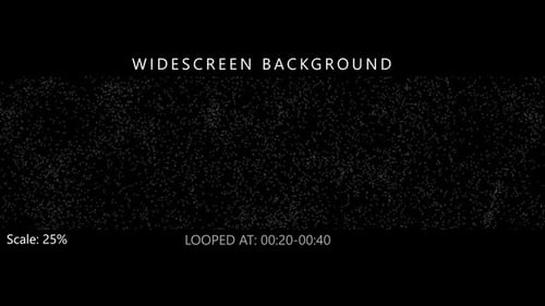Stars Field Black Widescreen Background