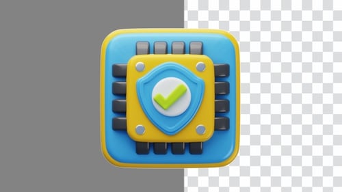 3D Animation of Microchip Security