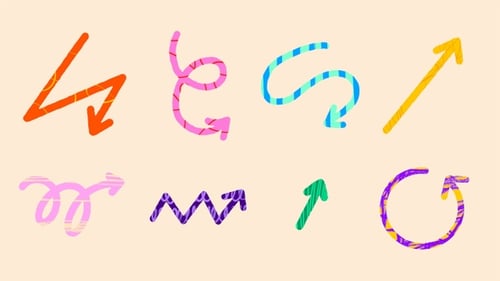 Pack Of 32 Brush & Scribble Overlays On Alpha