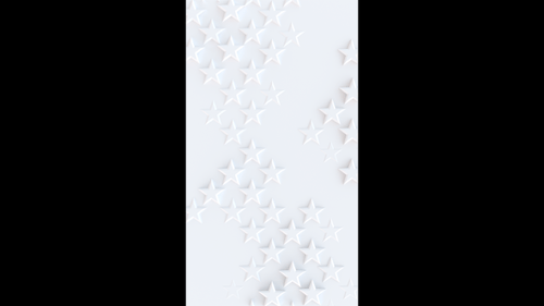 Vertical video moving white stars loop animation background