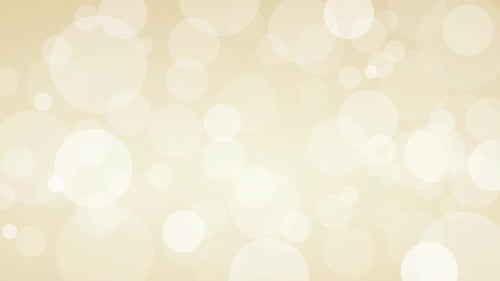 Soft Glowing Bokeh Light Particles Background Loop