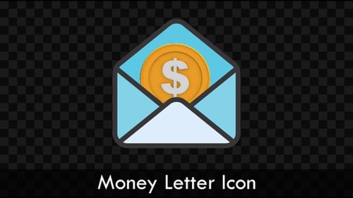Money Letter Icon | Business Icon