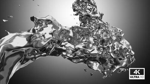 Twisted Liquid Metal Flow