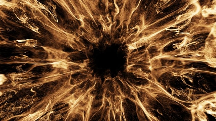 Particle Explosions Collection, Elements Motion Graphics ft. burning ...