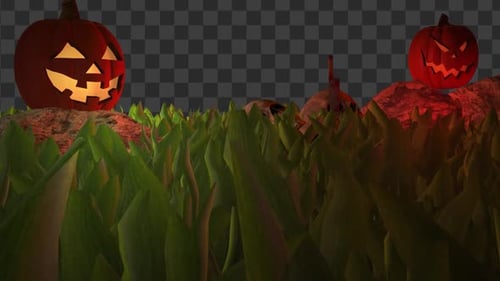 Horror Scene Alpha Video