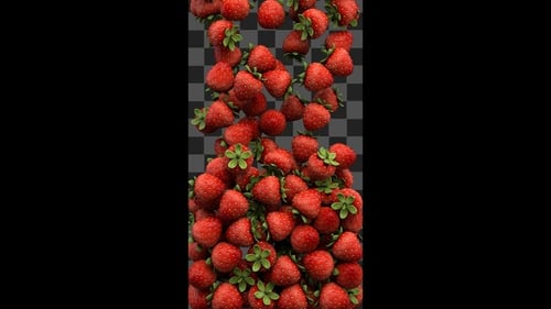 Falling Strawberry Transition