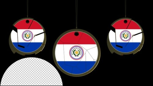 Flagge Paraguays