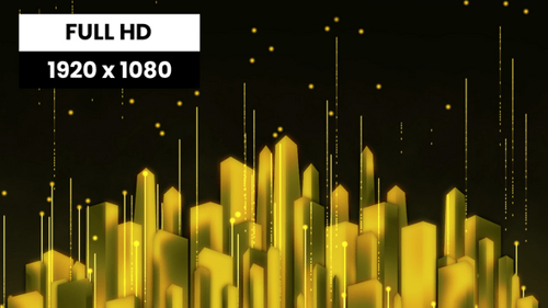 Edificio Golden City 01 VJ Loop