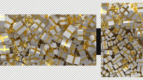 Falling Gift Boxes Animation for Celebrations and Holidays