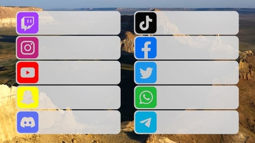 Dynamic Social Media Lower Thirds Reveal Pack