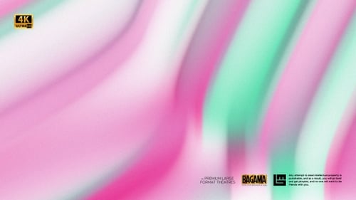 Fluid Pink and Green Abstract Gradient Motion Background
