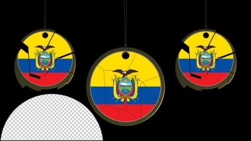 Ecuador-Flaggen-Symbol