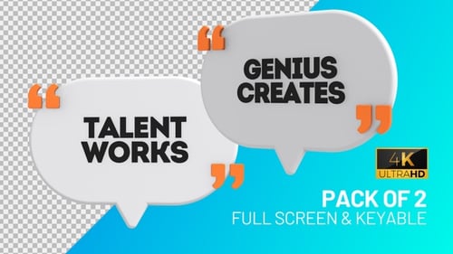 Talent Works Genius kreiert Sprechblase