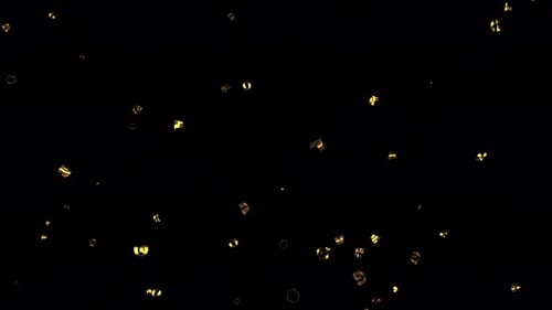 Golden Confetti Burst Celebration Overlay