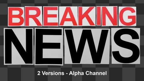 Animated Crumpled Paper Text Reveal for News Headlines