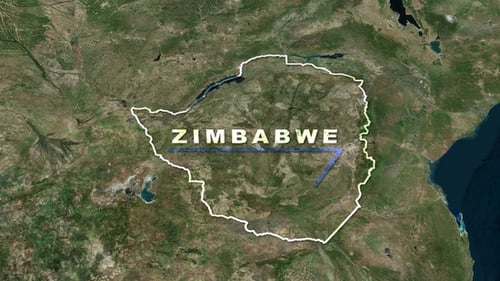 Zimbabwe World Map