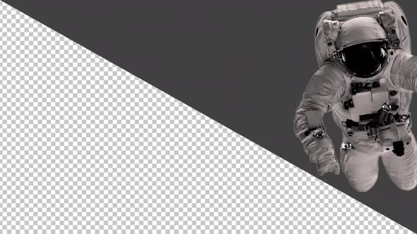 Spaceman Animated Full HD Alpha channel, Backgrounds Motion Graphics ft ...