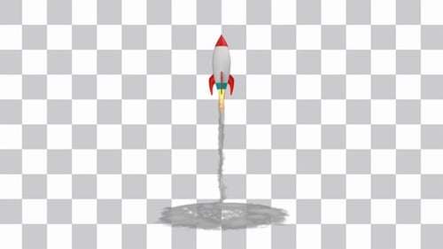 Raketenstart auf Alpha