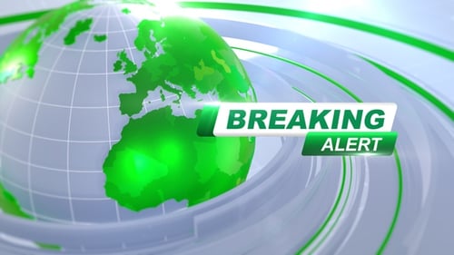 Breaking Alert Transition Green