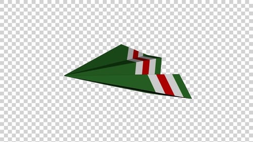 Papierflugzeug, Flagge der Tschetschenischen Republik, Lic of Ichkeria