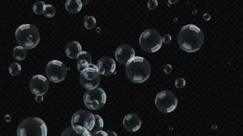 Superposición de burbujas líquidas Alpha Motion v3