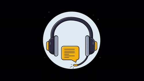 Vídeo de animación conceptual de atención al cliente: transparente