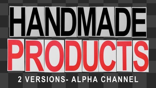 Grunge Cut-Out Text Animation Title Reveal