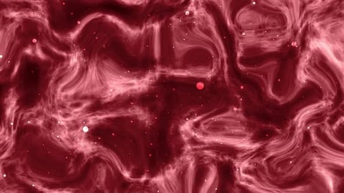 Abstract Red Fluid Motion Background Loop