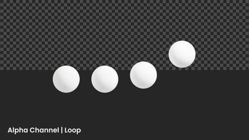 3D Loading Dots Animation | Alpha Loop
