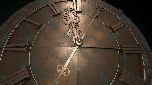 Antique Clock Animation