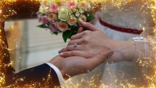 Glittering Frame 02 4K