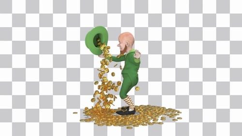 Leprechaun Magic Coin Dance Loop