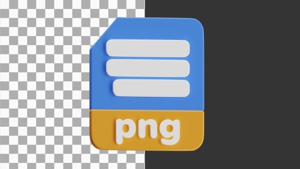 3D Animation of Optimizing Png File for Web and Digital Use | Alpha ...