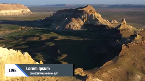 News Lower Third | UHD | 60fps