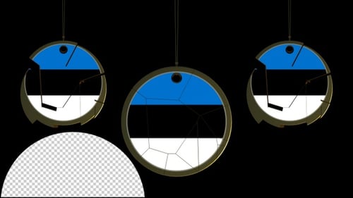 Icône du drapeau estonien