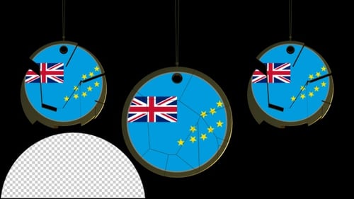 Modern Breaking Pieces Flag Reveal Transition