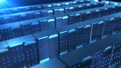 Technologie-Datenserverzentrum