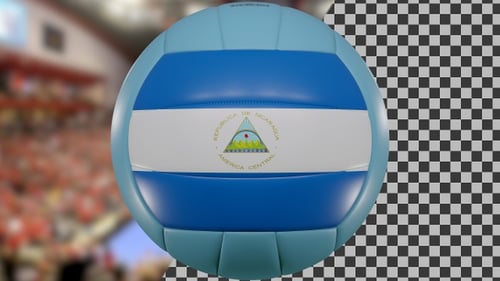 Volleyball Spinning Nicaragua | UHD | 60fps