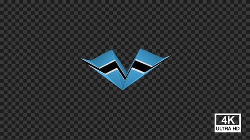 Paper Airplane Of Botswana Flag V3