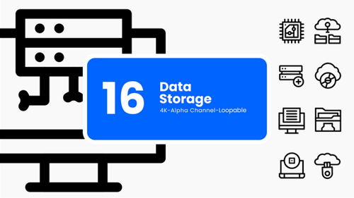 Data Storage Icon Pack