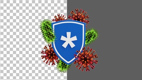 3D Immune System | Alpha Channel