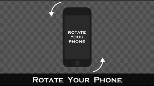 Rotate Your Phone | Black Phone