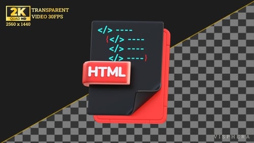 Icono de formato de archivo HTML