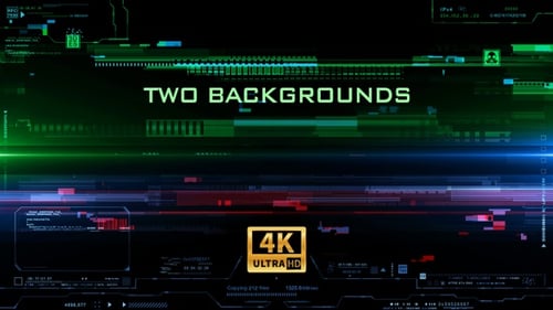 Arrière-plans de science-fiction Glitch