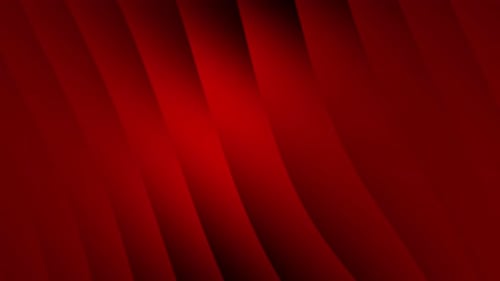 Abstract Red Curved Lines Motion Background Loop