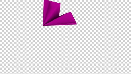 Geometric Origami Paper Fold Corner Transition