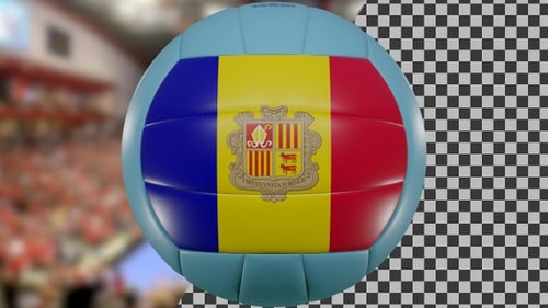 Volleyball Spinning Andorra | UHD | 60 images par seconde