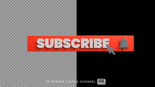 Subscribed Red Click Bell Button Notification