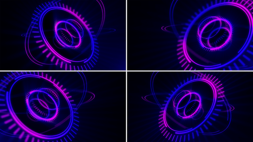 HUD Hi-Tech-Hintergrund